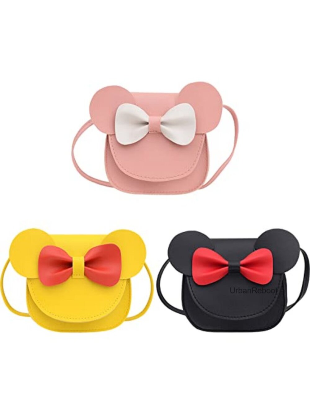 Girls Crossbody Purses Set Faux Leather Mini Handbags Messenger
